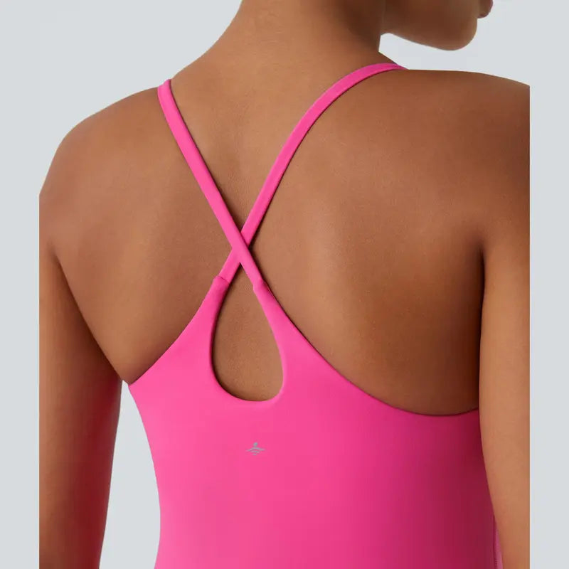 Plush Backless Active Dress - Easy Peezy Edition