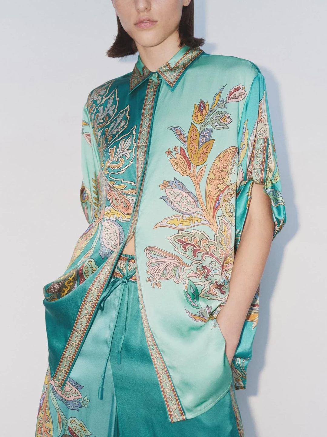Emerald Oversized Shirt